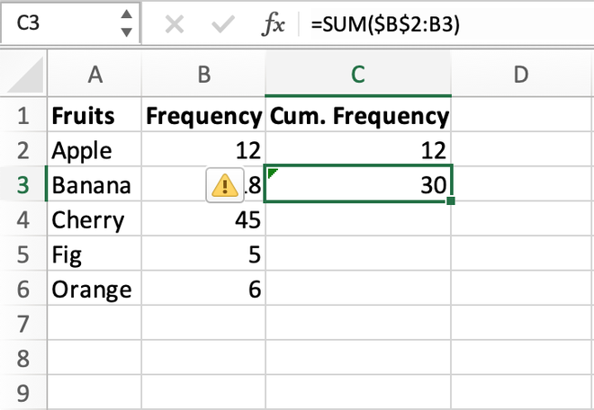 Find Cumulative Frequency In Excel Excel Web